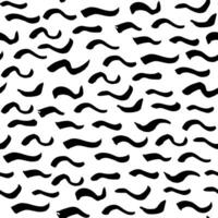 een zwart en wit inkt structuur patroon vector