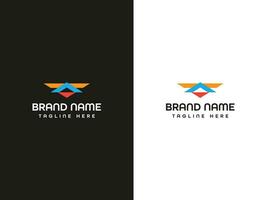 brief logo ontwerp vector