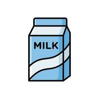 melk icoon vector ontwerp sjabloon gemakkelijk en schoon