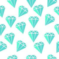 blauw diamant naadloos patroonontwerp vector