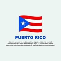 puerto rico vlag achtergrond ontwerp sjabloon. puerto rico onafhankelijkheid dag banier sociaal media na. puerto rico achtergrond vector