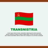 transnistria vlag achtergrond ontwerp sjabloon. transnistria onafhankelijkheid dag banier sociaal media na. transnistria ontwerp vector