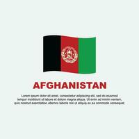 afghanistan vlag achtergrond ontwerp sjabloon. afghanistan onafhankelijkheid dag banier sociaal media na. afghanistan achtergrond vector