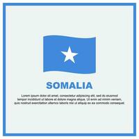 Somalië vlag achtergrond ontwerp sjabloon. Somalië onafhankelijkheid dag banier sociaal media na. Somalië banier vector