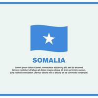 Somalië vlag achtergrond ontwerp sjabloon. Somalië onafhankelijkheid dag banier sociaal media na. Somalië ontwerp vector