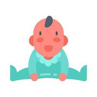 baby jongen icoon in vector. illustratie vector