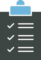 controleren lijst icoon vector afbeelding. geschikt voor mobiel appjes, web apps en afdrukken media.