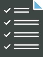 lijst icoon vector afbeelding. geschikt voor mobiel appjes, web apps en afdrukken media.