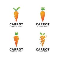wortel logo pictogram vector ontwerpsjabloon