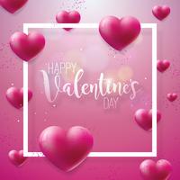 Happy Valentijnsdag illustratie vector