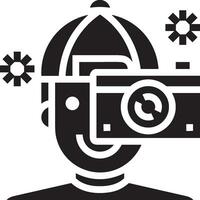 camera fotografie icoon symbool vector afbeelding. illustratie van multimedia fotografisch lens grafisch ontwerp beeld