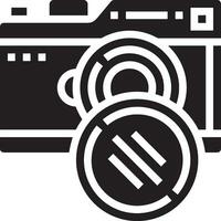 camera fotografie icoon symbool vector afbeelding. illustratie van multimedia fotografisch lens grafisch ontwerp beeld