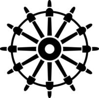roer - minimalistische en vlak logo - vector illustratie