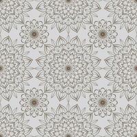 naadloos abstract achtergrond in oostelijk stijl. Arabisch mandala patroon voor keramisch tegels, behang, afdrukken, verpakking papier, textiel, kleding stof. vector