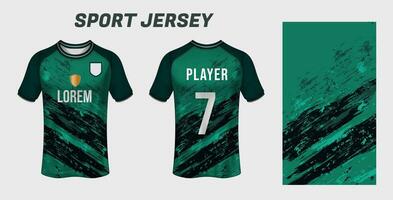 sport Jersey ontwerp kleding stof textiel voor sublimatie vector