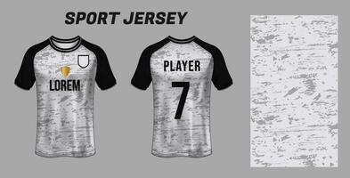 sport Jersey ontwerp kleding stof textiel voor sublimatie vector