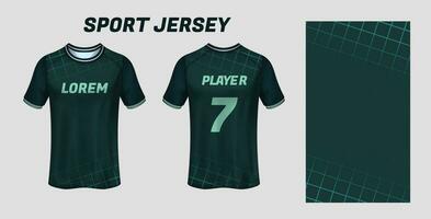 sport Jersey ontwerp kleding stof textiel voor sublimatie vector