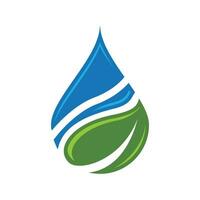 waterdruppel logo sjabloon vector