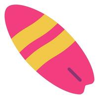 surfboard icoon illustratie, voor uiux, infografisch, enz vector