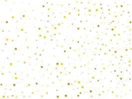 bruiloft gouden plein confetti. vector illustratie