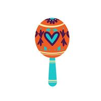 maracas icoon vector. muziek- illustratie teken. ritme symbool. Mexico logo. vector