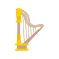 harp icoon in vector. illustratie vector