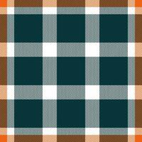 plaid controleren patroon. naadloos kleding stof textuur. Schotse ruit textiel afdrukken. vector