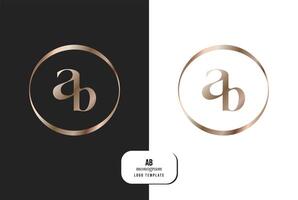 brief een b logo luxe. kunst deco stijl logotype ontwerp voor luxe bedrijf branding. premie identiteit ontwerp. brief een b vector