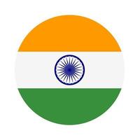 abstracte india vlag teken. vector illustratie