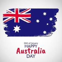 26 januari gelukkige dag van Australië. vector illustratie