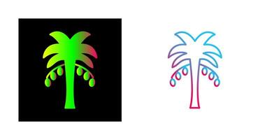kokosnoot bomen vector icoon