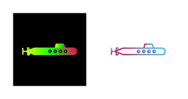 onderzeeër vector pictogram