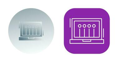 laptop vector pictogram