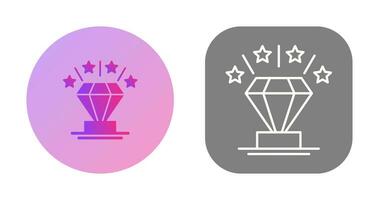 diamant vector pictogram