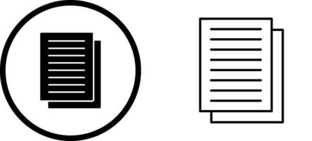 document vector pictogram