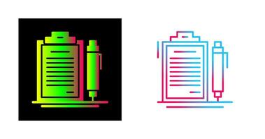 contract vector pictogram