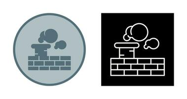 schoorsteen vector pictogram