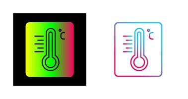 thermometer vector pictogram