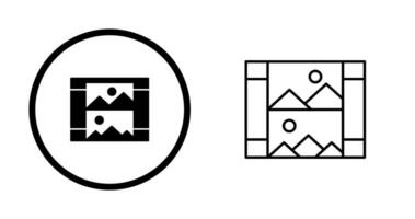 galerij vector pictogram