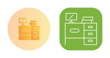 bureau vector pictogram