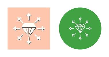 diamant vector pictogram