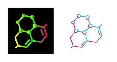 molecuul vector pictogram