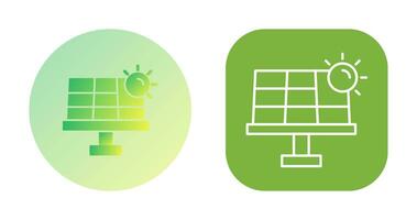 zonne-energie vector pictogram