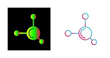 molecuul vector pictogram