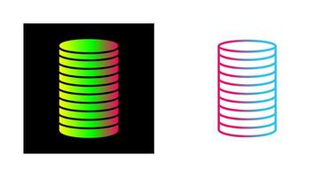 stack van munten vector icoon