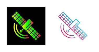 satelliet vector pictogram