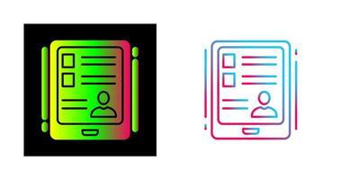 tablet vector pictogram