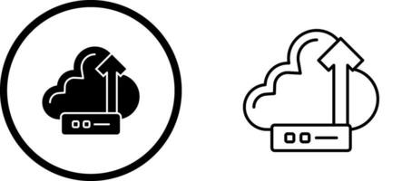 wolk vector pictogram