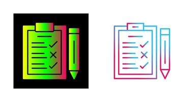 Klembord vector pictogram