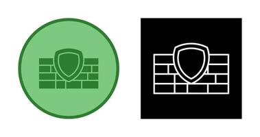 firewall vector pictogram